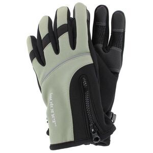 Isotoner Men's Neoprene Winter Glove with Zipper Detail